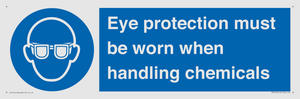 MP7545: Eye protection must be worn when handling chemicals