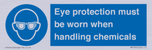 MP7545: Eye protection must be worn when handling chemicals