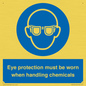 MP7545: Eye protection must be worn when handling chemicals