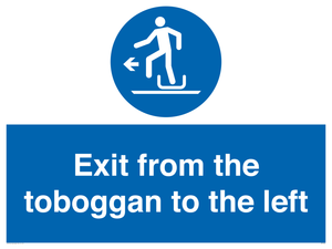 MP7546: Exit from the toboggan to the left