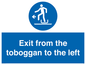 MP7546: Exit from the toboggan to the left