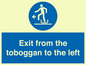 MP7546: Exit from the toboggan to the left