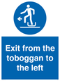 MP7546: Exit from the toboggan to the left