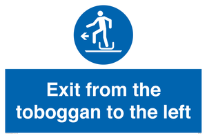 MP7546: Exit from the toboggan to the left