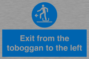 MP7546: Exit from the toboggan to the left