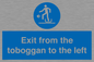 MP7546: Exit from the toboggan to the left