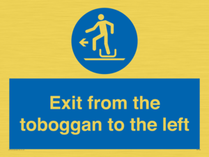 MP7546: Exit from the toboggan to the left