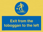 MP7546: Exit from the toboggan to the left