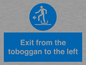 MP7546: Exit from the toboggan to the left