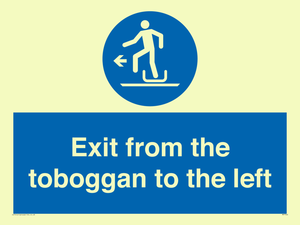 MP7546: Exit from the toboggan to the left