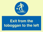 MP7546: Exit from the toboggan to the left