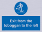 MP7546: Exit from the toboggan to the left