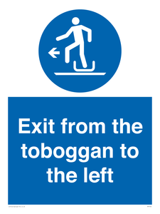MP7546: Exit from the toboggan to the left