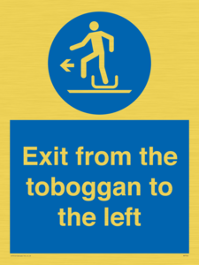 MP7546: Exit from the toboggan to the left