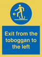 MP7546: Exit from the toboggan to the left
