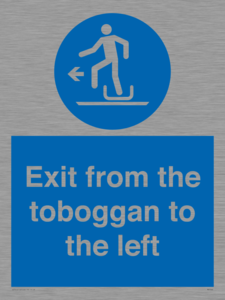 MP7546: Exit from the toboggan to the left