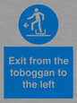 MP7546: Exit from the toboggan to the left