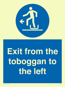 MP7546: Exit from the toboggan to the left