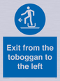 MP7546: Exit from the toboggan to the left