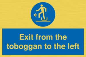 MP7546: Exit from the toboggan to the left