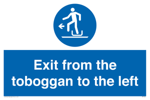 MP7546: Exit from the toboggan to the left