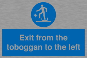 MP7546: Exit from the toboggan to the left