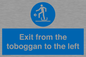 MP7546: Exit from the toboggan to the left