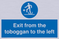 MP7546: Exit from the toboggan to the left