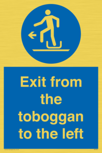 MP7546: Exit from the toboggan to the left