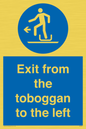 MP7546: Exit from the toboggan to the left