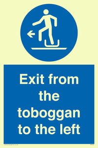 MP7546: Exit from the toboggan to the left