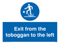 MP7546: Exit from the toboggan to the left