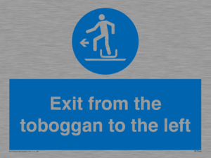 MP7546: Exit from the toboggan to the left