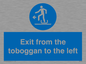 MP7546: Exit from the toboggan to the left