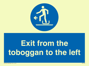 MP7546: Exit from the toboggan to the left