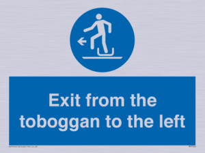 MP7546: Exit from the toboggan to the left
