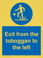 MP7546: Exit from the toboggan to the left
