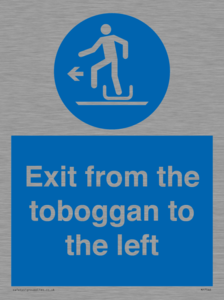 MP7546: Exit from the toboggan to the left