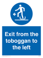 MP7546: Exit from the toboggan to the left