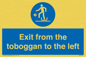 MP7546: Exit from the toboggan to the left
