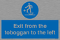 MP7546: Exit from the toboggan to the left