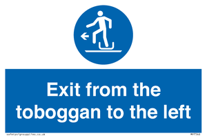 MP7546: Exit from the toboggan to the left