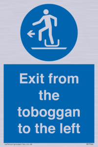 MP7546: Exit from the toboggan to the left