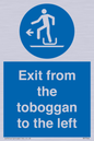 MP7546: Exit from the toboggan to the left