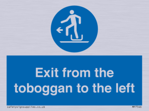 MP7546: Exit from the toboggan to the left