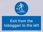 MP7546: Exit from the toboggan to the left