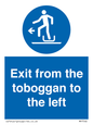 MP7546: Exit from the toboggan to the left