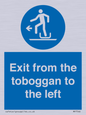 MP7546: Exit from the toboggan to the left