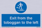 MP7546: Exit from the toboggan to the left