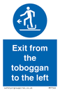 MP7546: Exit from the toboggan to the left